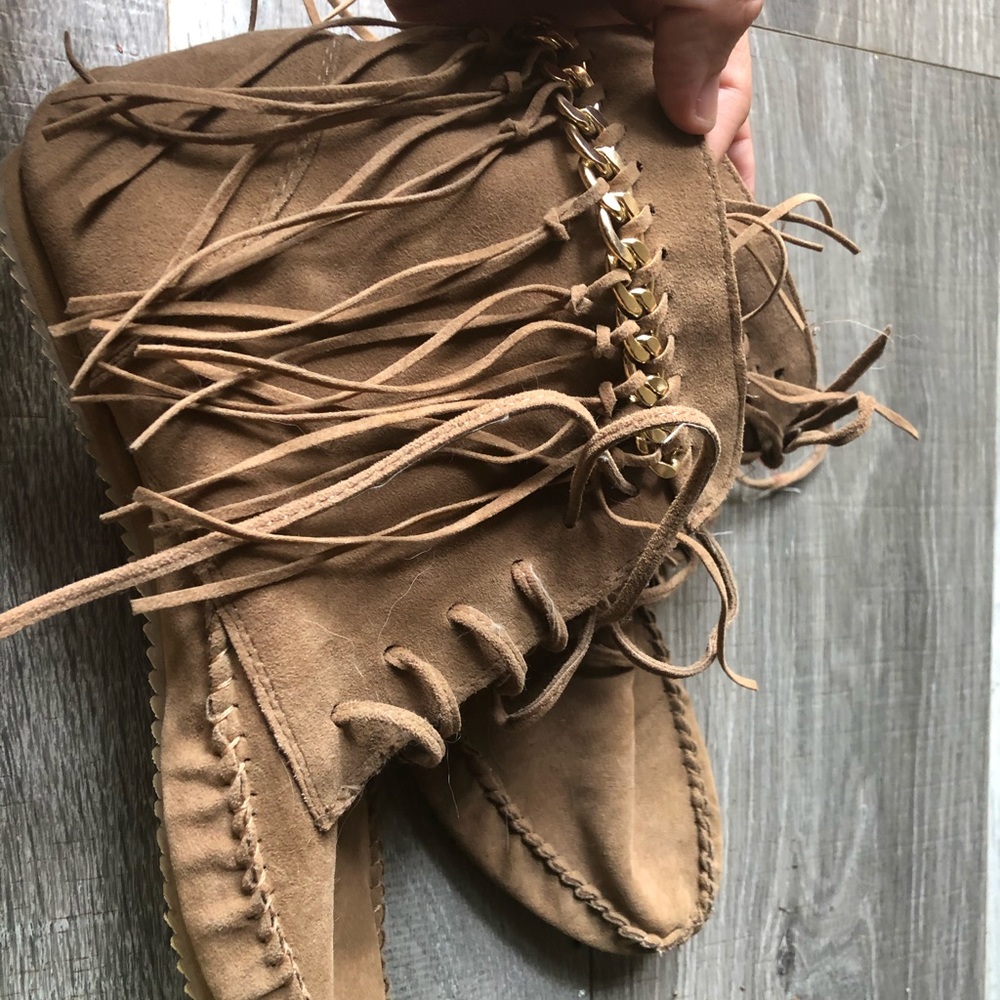 Moccasin booties